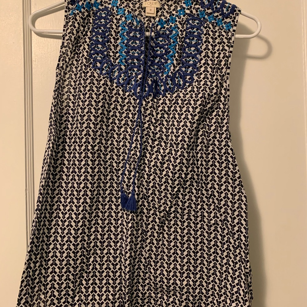 Blue Tank top blouse